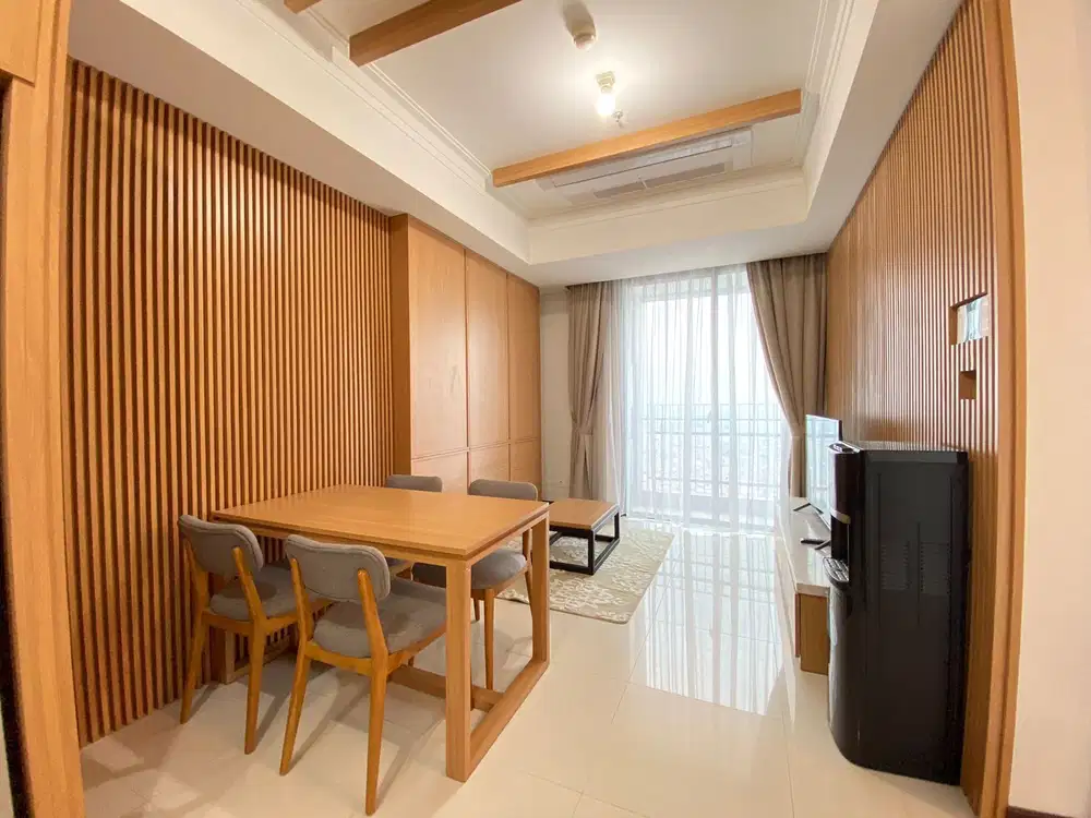 Disewakan Murah Apartemen Casa Grande Residence 2 BR Luas 76 SQM