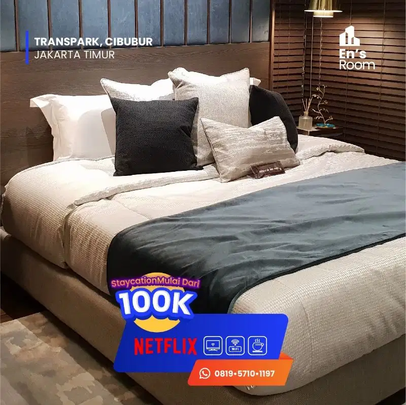 Apartment Margonda Residence free Netflix n WiFi Monday