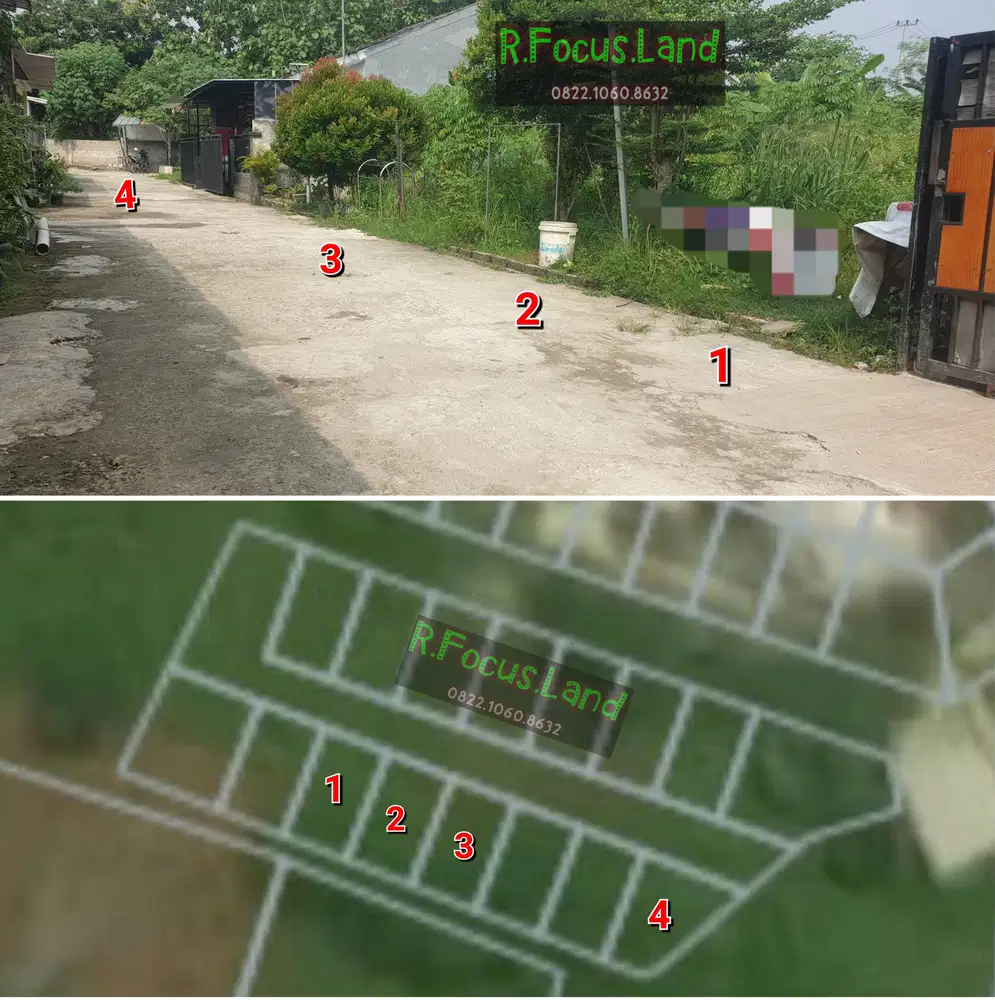 Tanah Kavling Cluster 2,5 juta dekat pamulang