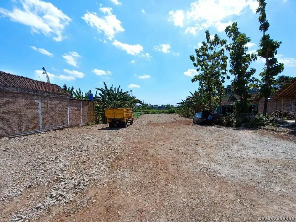 Tanah Bantul SHM Siap Bangun Dekat Jejeran & Sate Klathak Pak Pong