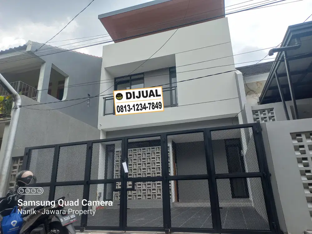 Rumah baru 2 lantai komplek Margahayu Raya kota bandung dkt mim mtc