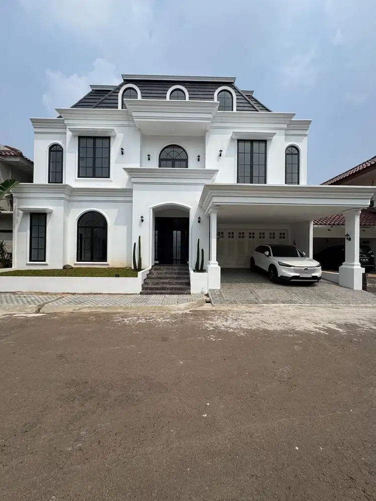 DIJUAL RUMAH BANGUNAN BARU AMERICAN CLASSIC BINTARO JAYA SEKTOR 9