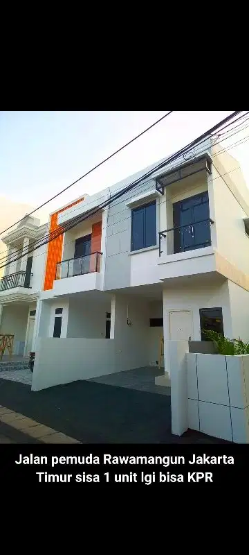 Di jual rumah paling murah di rawamangun jakarta timur