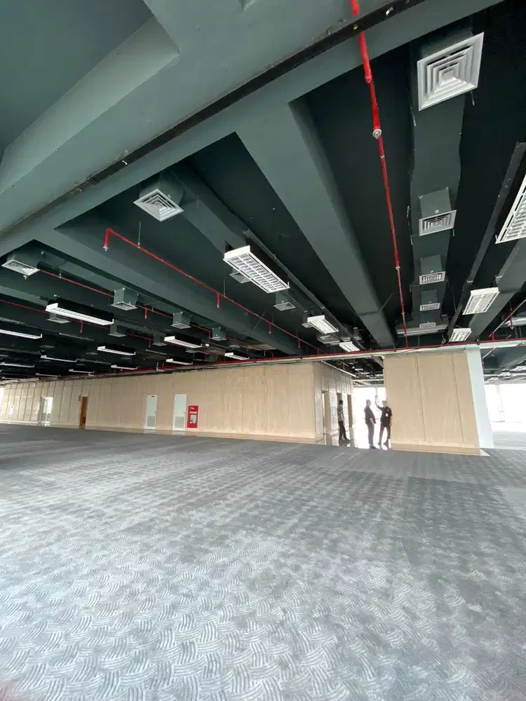 Sewa Kantor 1 Lt Full 1700 m2 di Menara Sentraya Blok M, Kondisi Bare