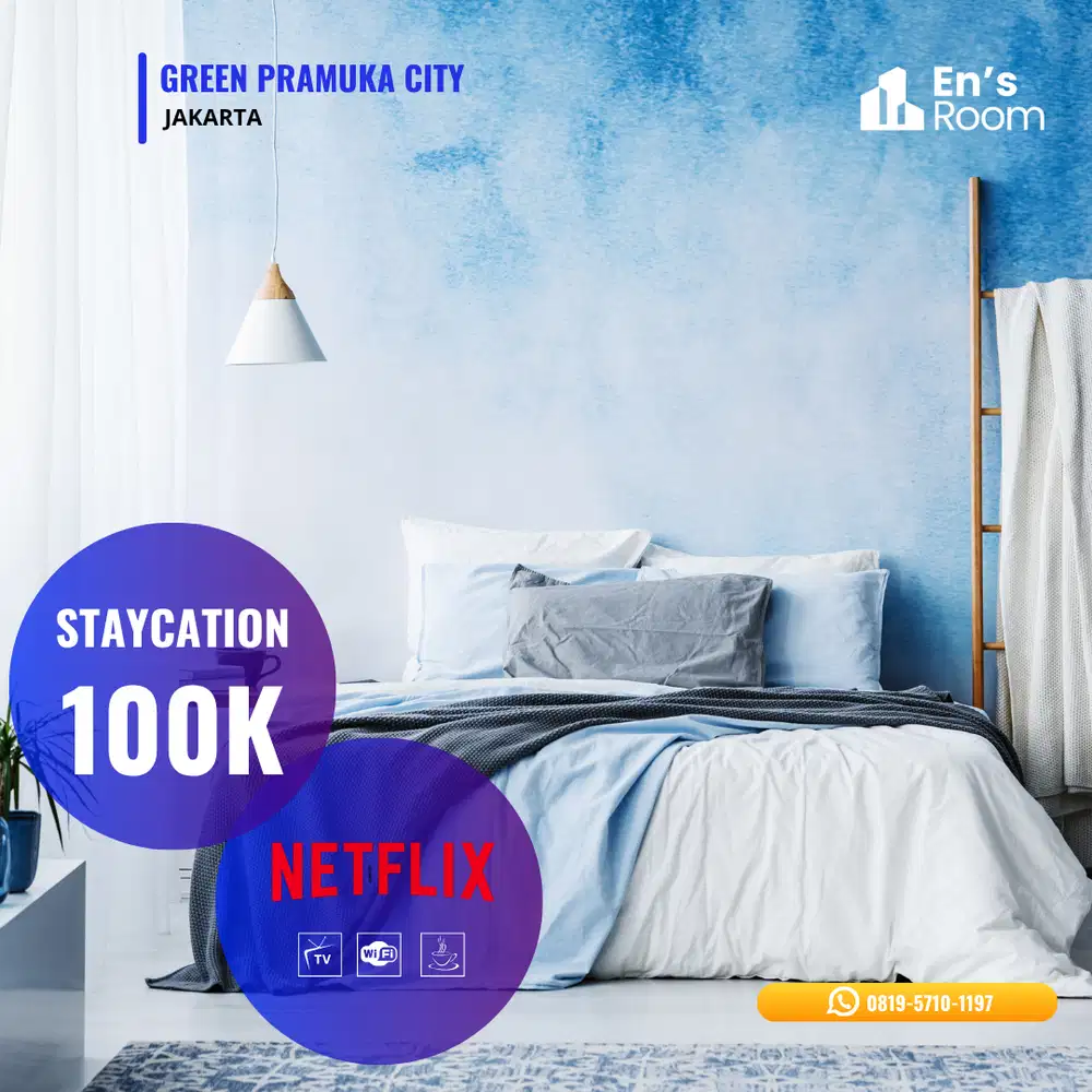 Staycation Apartemen Jakarta Pusat by Ensroom