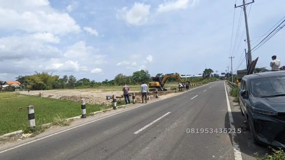 Mlati dekat exit toll Jogja di jl godean km 9
