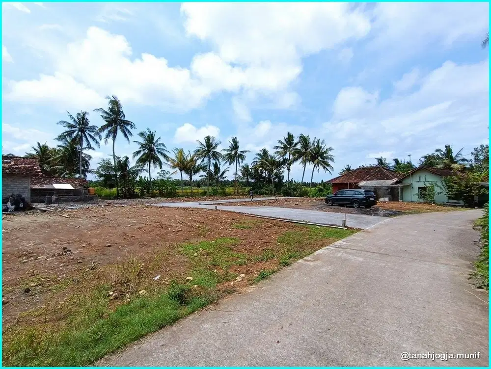 Kapling 1 Jutaan Jogja, Dekat Bandara Wates YIA Kulonprogo