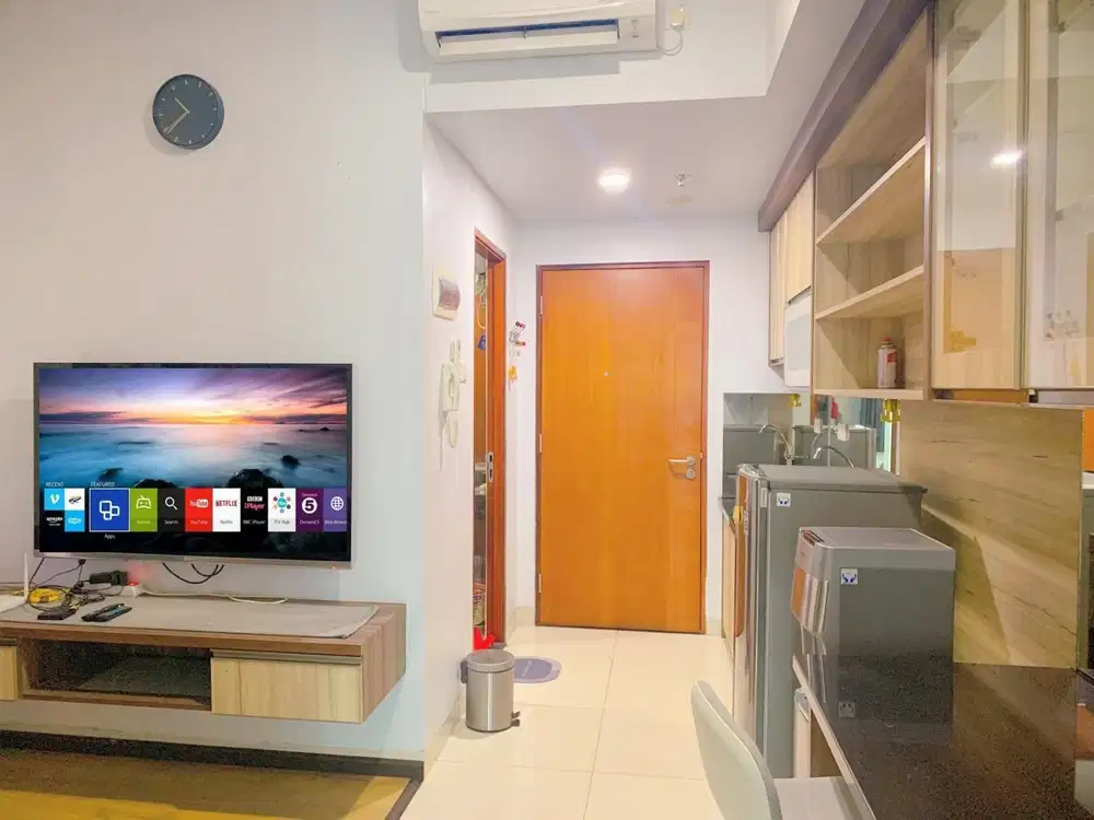 Dijual Rugi Apartemen 1BR Furnished Bagus Roseville BSD