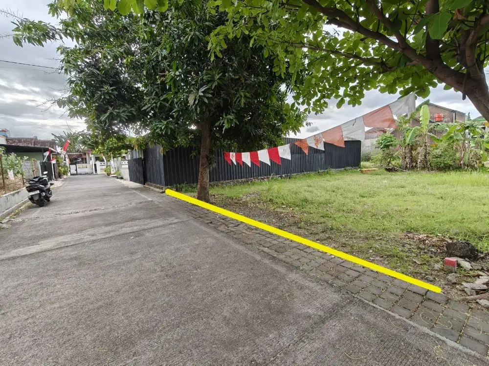 Tanah Bagus Srategis Lingkungan Nyaman dan Asri SHM Siap Bangun