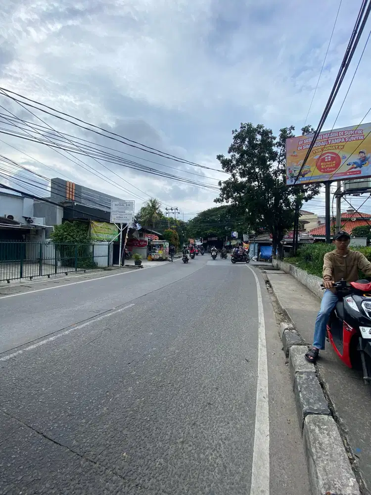 Di Jual Tanah pinggir jalan raya Peta Selatan Kalideres Jakarta Barat