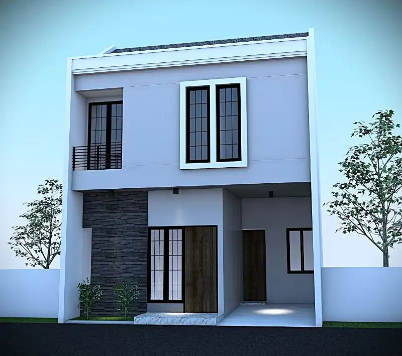 Rmh baru 2LT on progress di gayungan dekat jl A yani