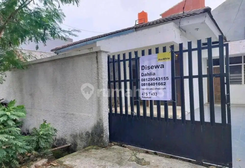 Rumah 1 Lantai Lebar 8 Meter Dekat Jalur LRT