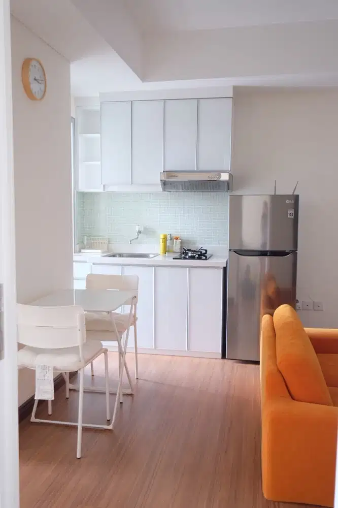 Apartemen Green Lake Sunter 2BR furnish minimalis, sertifikat bs KPA