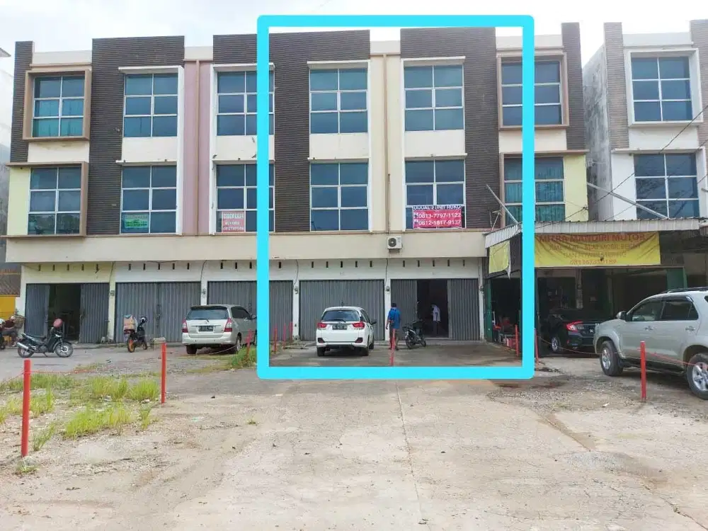 Dijual Ruko 2 Unit Gandeng Jl.Alang-alang Lebar Palembang