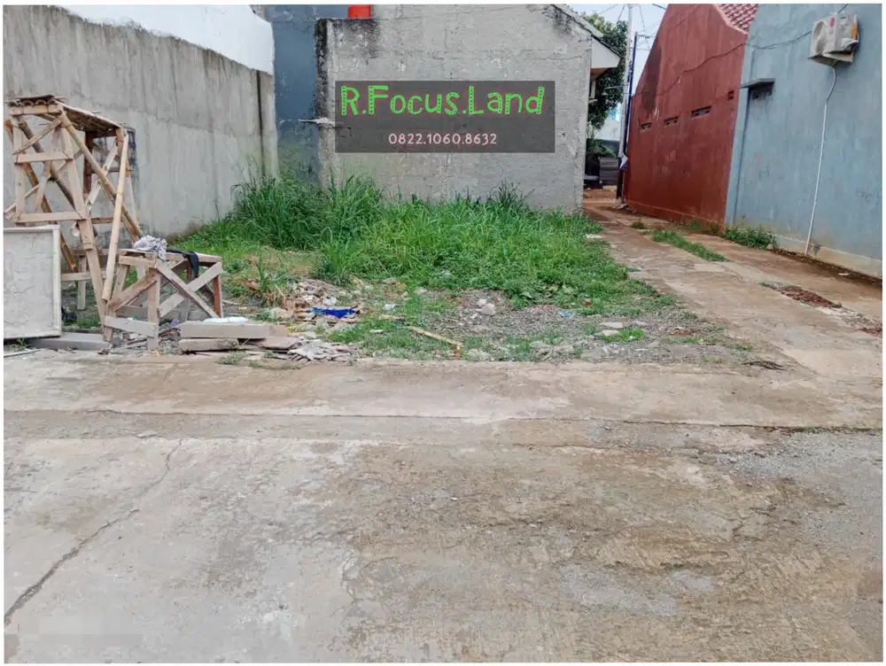 Tanah Kosong HOOK Akses Mobil di pondok aren