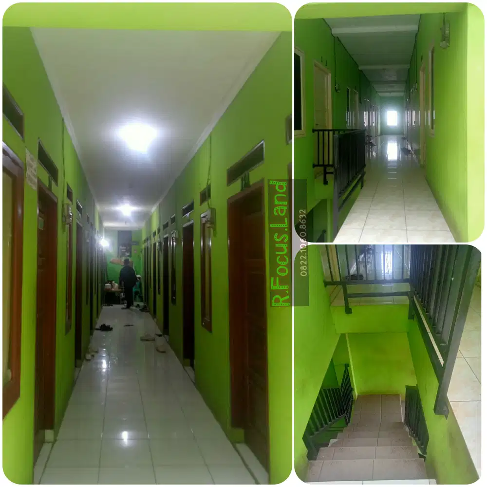 Kontrakan kost 28 kamar Kios 2 Jalan Raya LENGKONG serpong