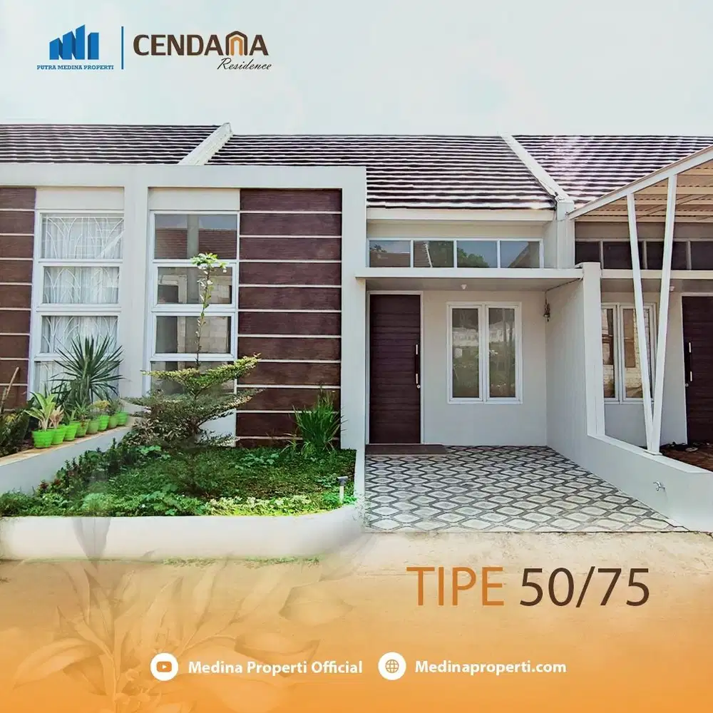 Perumahan muslim terbesar di cibubur cendana residence