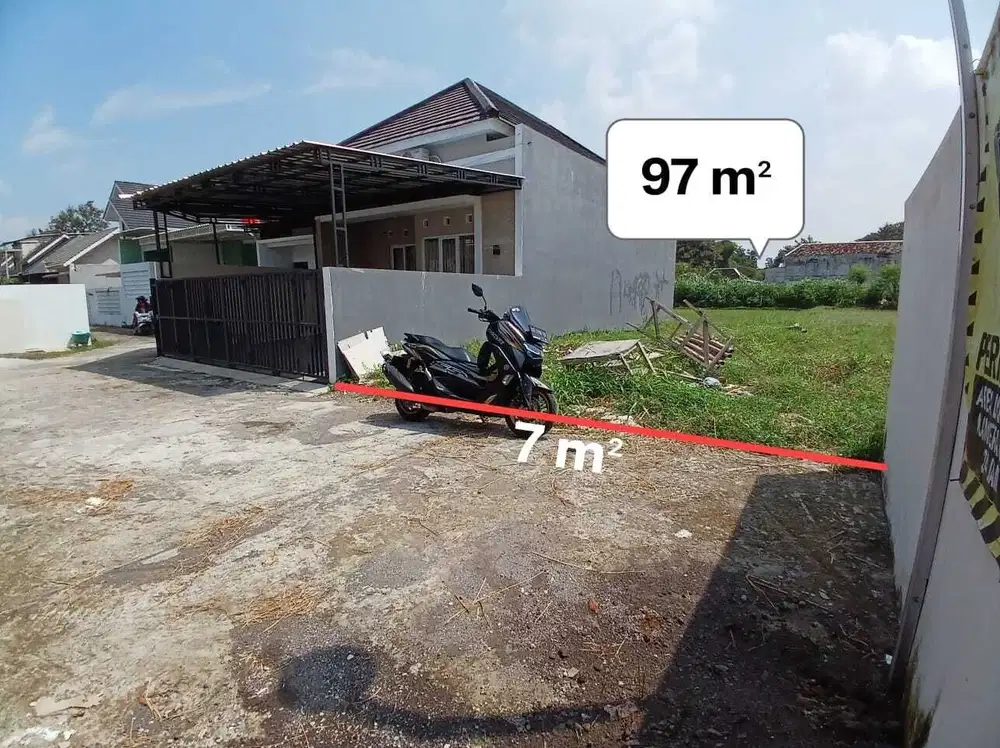 DIJUAL TANAH KAVLING DI PERUM KHUSUS MUSLIM PEMANDANGAN SAWAH GIWANGAN