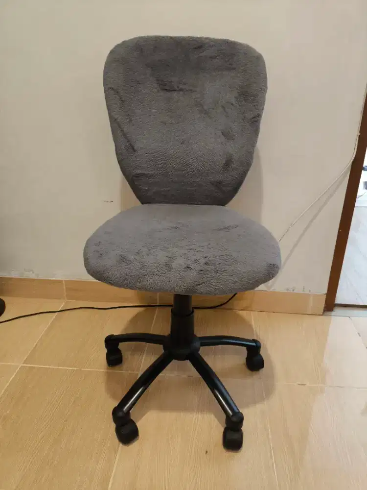 INFORMA TIFFANY KURSI BELAJAR ANAK ABU ABU PRELOVED