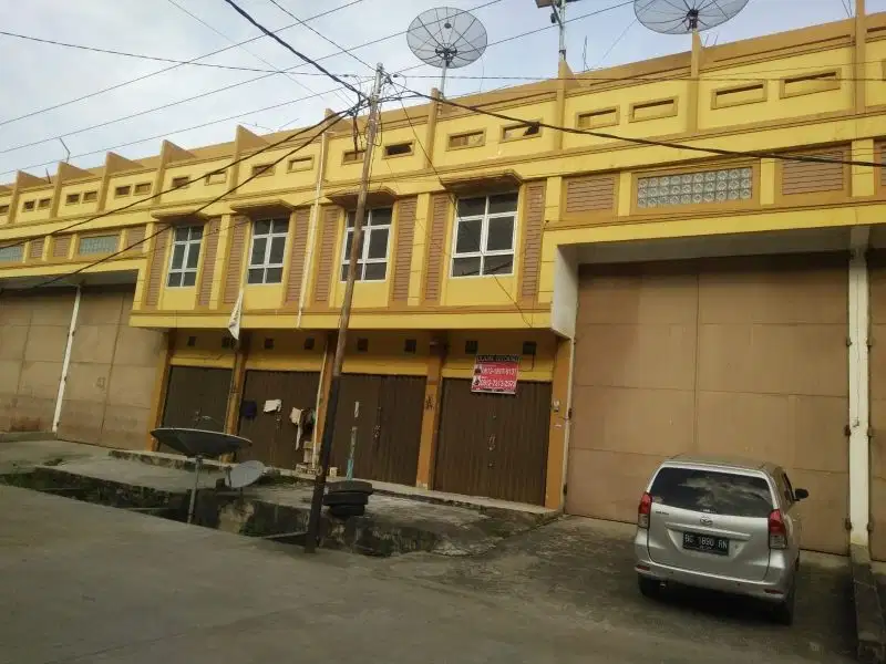 Dijual gudang dakam komplek pergudangan Mitra Sukarame Palembang