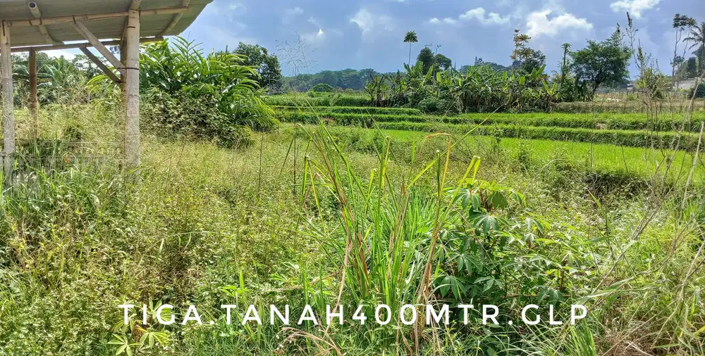 Dijual tanah luas subur datar view bagus akses  mudah ke kota