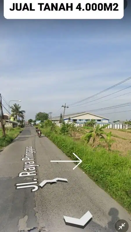 DIJUAL TANAH ZONA MERAH DI KAWASAN INDUSTRI PRINGAPUS, KAB. SEMARANG