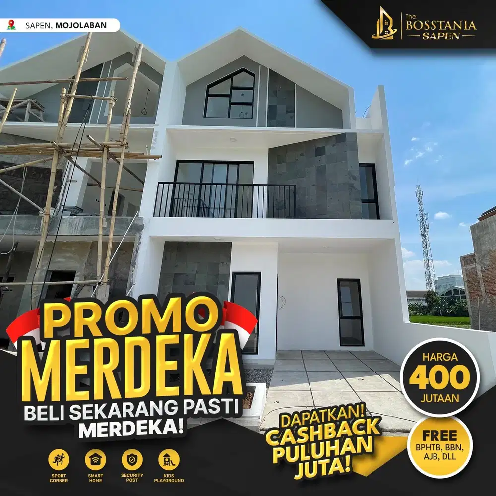 Hanya di Bulan Agustus ! Free Canopy + AC + Biaya lain sampai SHM