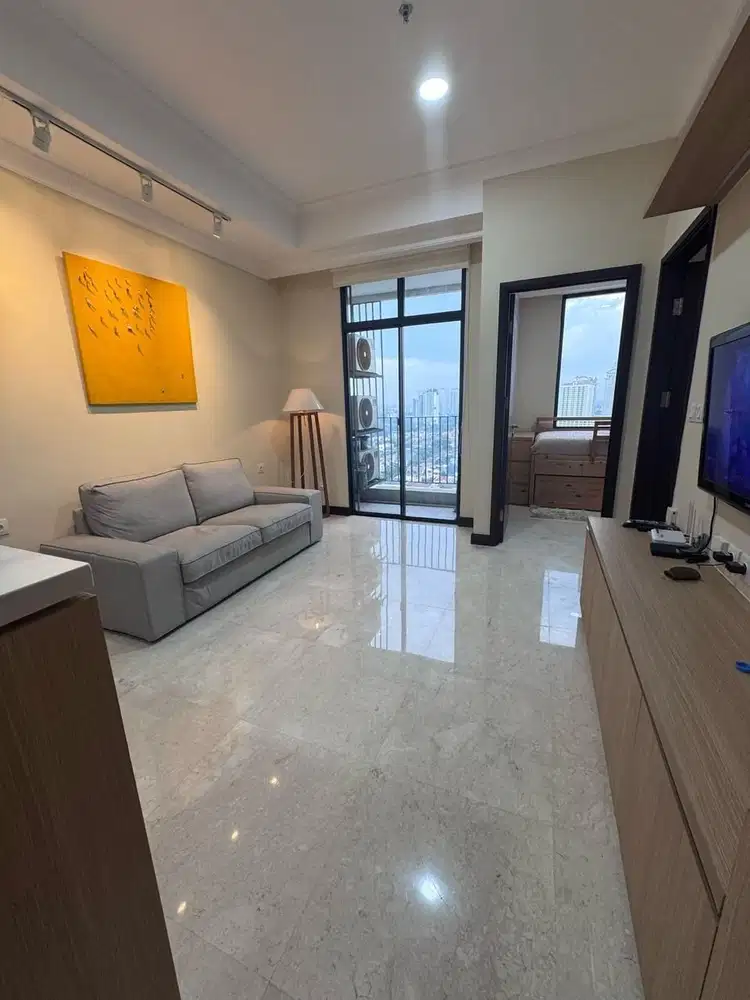 Disewa Apartemen Permata Hijau Suites - 2 kamar, Full Furnished, ready