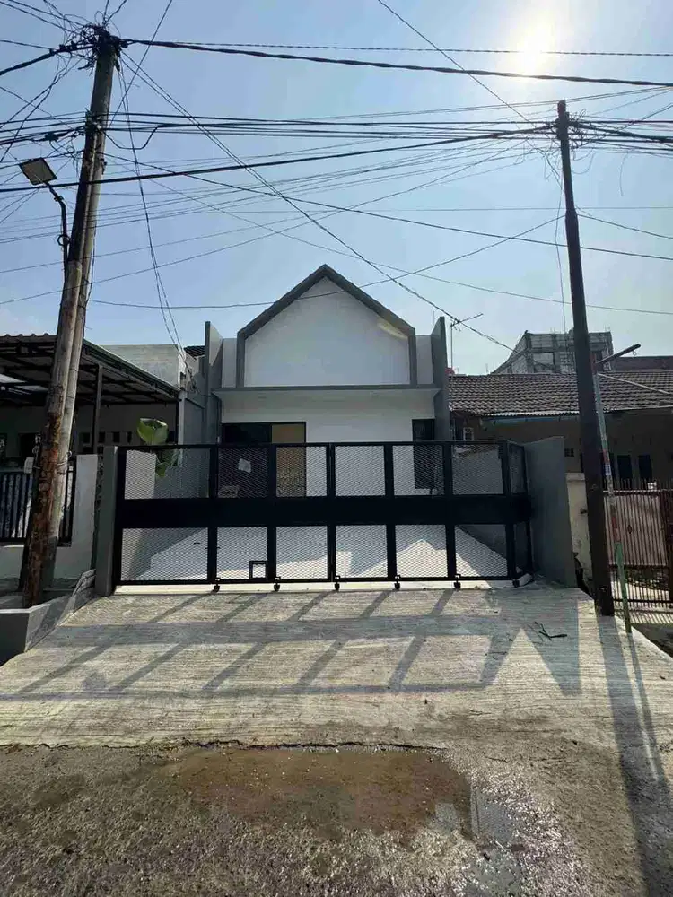 di jual rumah baru renovasi di mutiara gading timur