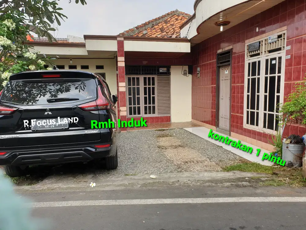 Rumah Induk Kontrakan 190m dekat pasar cipadu