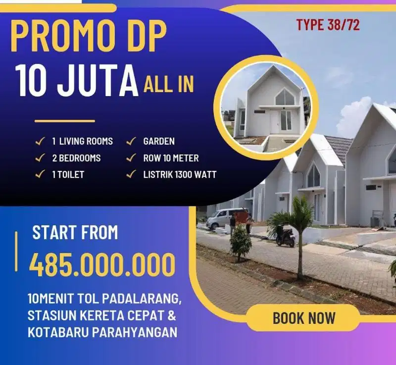 Rumah Cantik Scandinavian dengan Harga Terjangkau