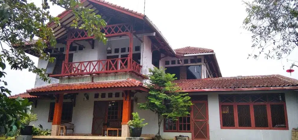 Rumah Luas Asri Buka Toko & Car Wash Strategis Di Bojong Sari Depok