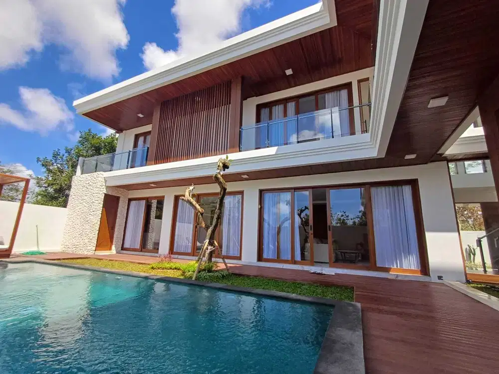 dijual villa modern lantai 3 sawangan nusa dua