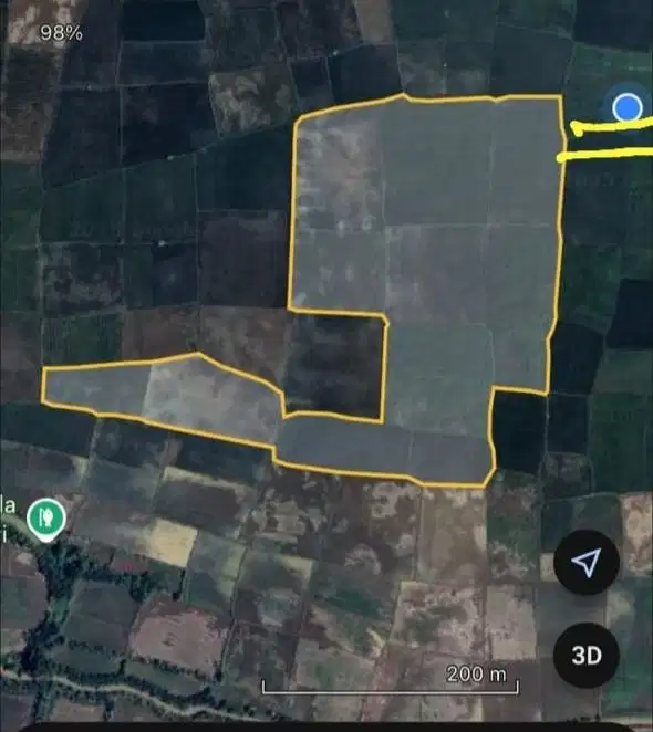 Tnn harga Tanah  Poros paccelekan Pattalasang  Luas 52.960 Meter  5.2 Hektar