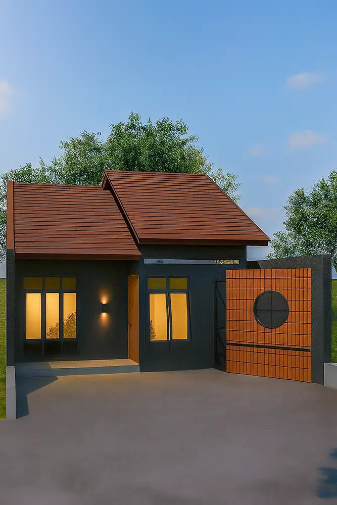 7 Menit ke RSUD Sleman – Rumah Tropis Atap Pelana Kuda Jogja, SHM