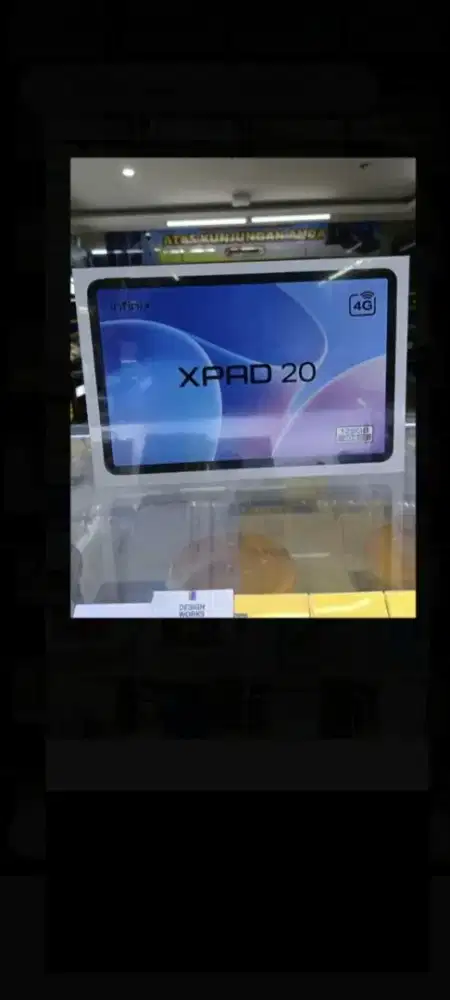 Tablet infinix XPAD 20 LTE ram 8gb 256gb dan4/128 resmi