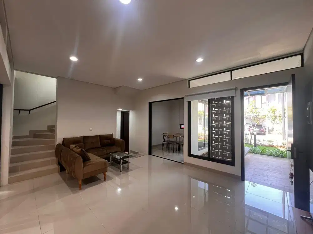 Rumah Siap Huni Furnished di Cluster Flora Summarecon
