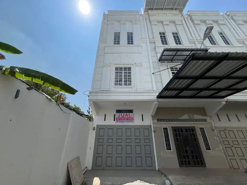 Rumah Hook di komplek bhayangkara Nodigon daerah medan timur