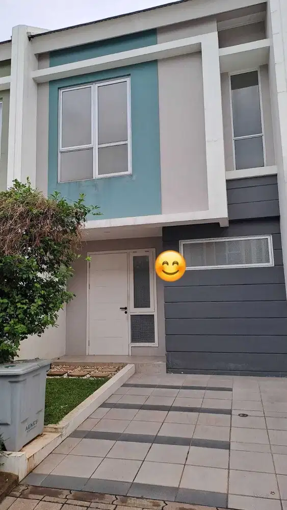 DISEWAKAN Rumah Cluster AGNESI Summarecon Serpong