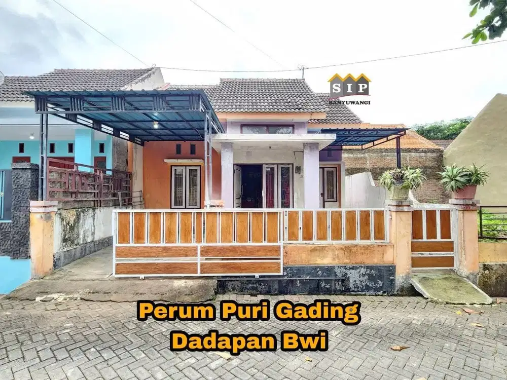 Dijual Rumah di Perum Puri Gading Mas Permai (PGMP) Dadapan banyuwangi