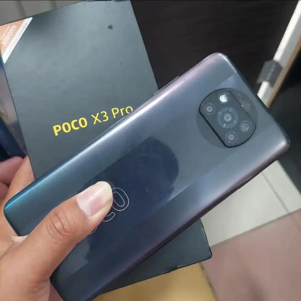 Murah hp poco X3 pro 6/128 lkp normal