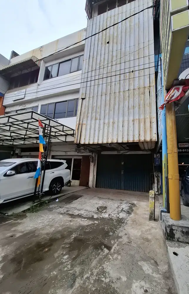 Dijual ruko veteran Palembang luas parkir