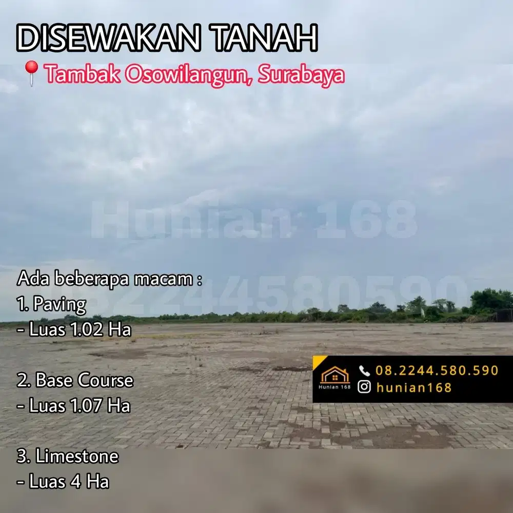 Tanah Parkiran Depo Container Raya Tambak Osowilangun Langon Surabaya