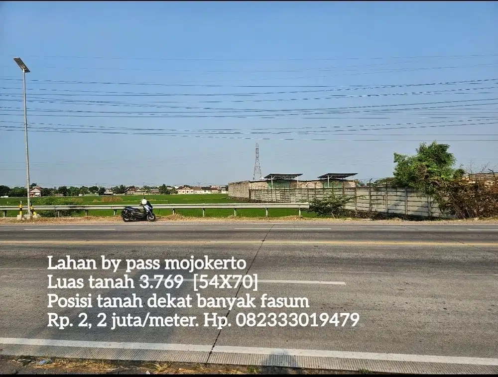 Termurah lahan by pass mojokerto