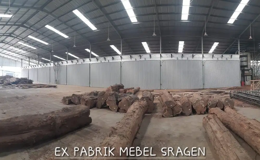 DIJUAL PABRIK SRAGEN, EX PABRIK MEBEL SRAGEN JAWA TENGAH