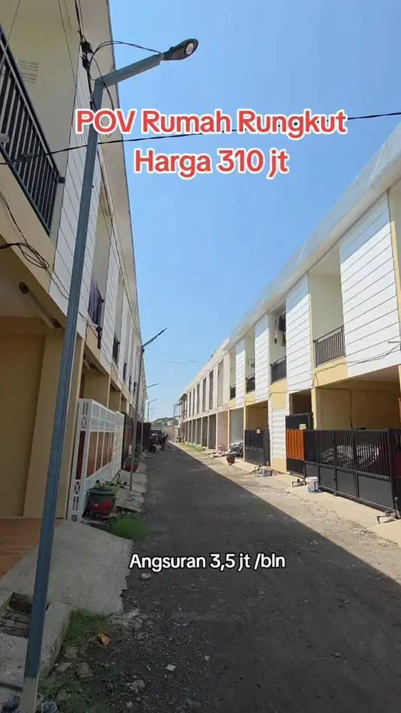 Miliki Rumah Cluster 2 Lantai Di Perumahan Bumi Wonorejo Asri SBY