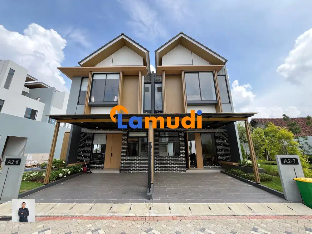 Rumah 2 Lantai Mewah Konsep Korea Di Bogor, Dekat Tol dan dan KRL Bogor