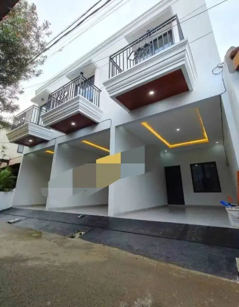RUMAH BARU KEMBAR 3 AKSES MOBIL CIRACAS JAKTIM DEKAT MALL CIJANTUNG