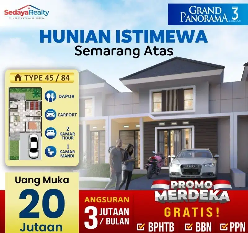 RUMAH BARU DP 20JT AN, BANYUMANIK SEMARANG