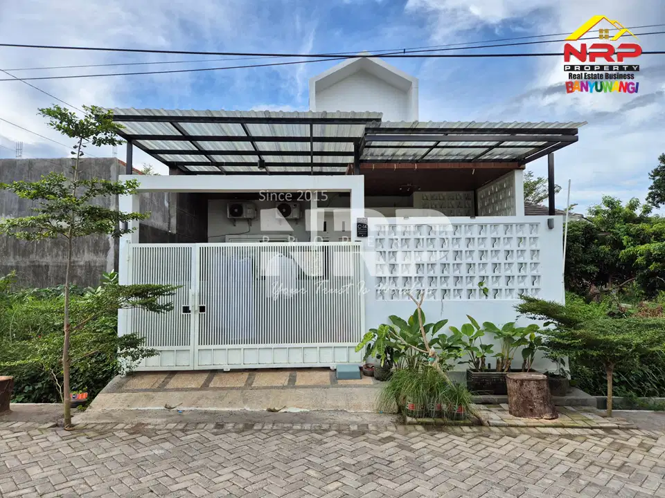 Dijual Rumah Scandinavian Cantik di Pusat Kota Banyuwangi
